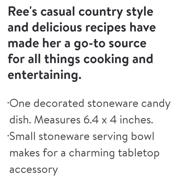 ❤️ Trade New Pioneer Woman Painted Meadows Candy Dish - Picture 8 of 11